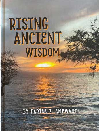 FRONT Cover of Rising Ancient Wisdom by Parisa Z. Ambwani